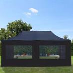 Professional Partytent Vouwtent Met Panoramavieuw 3x6m Zwart, Ophalen of Verzenden, Nieuw, Partytent, Opvouwbaar