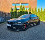 BMW M5 Competition 2021 625PK LCI SatinBlack Lazer Schuifdak, Automaat, Zwart, Leder, Bedrijf