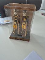 Javaanse Wayang Golek Poppen in Vitrine, Ophalen of Verzenden