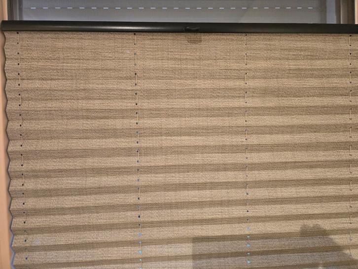 Enkel plisségordijn, Huis en Inrichting, Stoffering | Gordijnen en Lamellen, Nieuw, Zwart, Ophalen of Verzenden