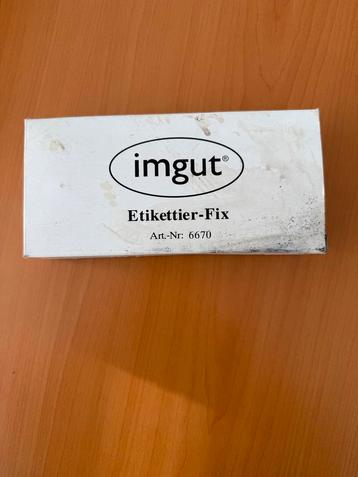 Imgut Etikettier-Fix- nieuw in doos beschikbaar voor biedingen