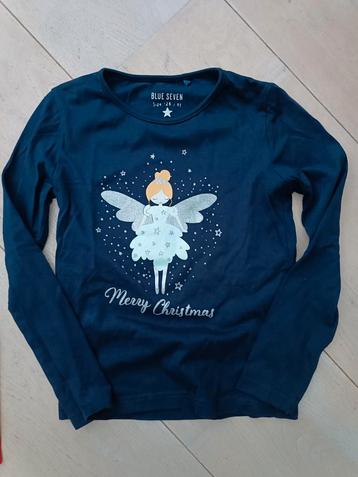 Merry Christmas shirts met lange mouw van Blue Seven '28- (6 beschikbaar voor biedingen