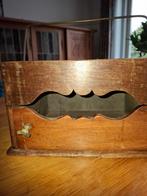 Mooie houten voetenstoof, vintage, antiek, Antiek en Kunst, Ophalen of Verzenden