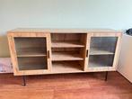 Sideboard in MOF and Ipek glass - Storage cabinet, Ophalen, 100 tot 150 cm, Zo goed als nieuw, Minder dan 100 cm
