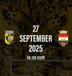2 Vitesse-Willem II tickets, Tickets en Kaartjes, Twee personen