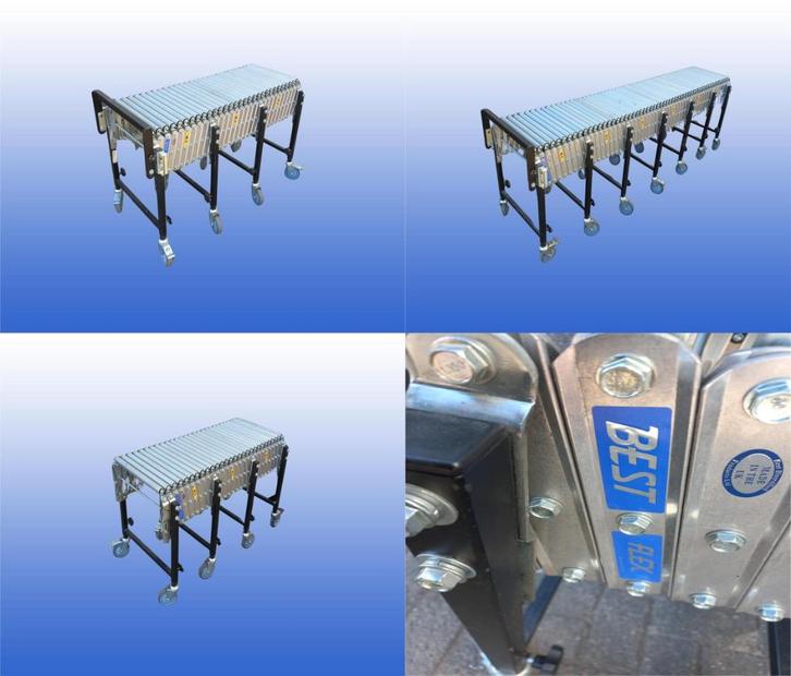 Harmonica rollenbaan  rollenbanen te koop lengte tot 6.6 m, Doe-het-zelf en Verbouw, Gereedschap | Machine-onderdelen en Toebehoren