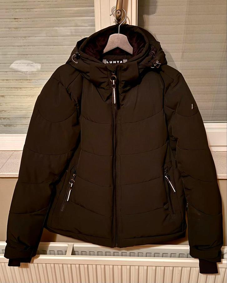 Lutha Dames Ski Jas Zwart Maat 44 - Nieuw, Kleding | Dames, Wintersportkleding, Nieuw, Jack, Maat 42/44 (L), Ophalen of Verzenden