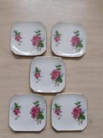 Petit fours met roze roosjes *eureka*, Antiek en Kunst, Ophalen of Verzenden