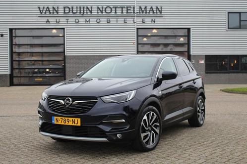 Opel Grandland X 1.2 Turbo Ultimate / Panoramadak / Leer / C, Auto's, Opel, Bedrijf, Te koop, Grandland X, 360° camera, ABS, Airbags