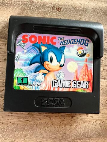 Gamegear - Sonic The Hedgehog beschikbaar voor biedingen