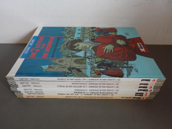 De 7 levens van de Sperwer ~ Complete serie 1 t/m 7, Boeken, Stripboeken, Gelezen, Complete serie of reeks, Ophalen of Verzenden