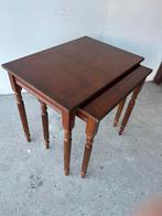 Tafel, bijzettafel, Huis en Inrichting, Ophalen of Verzenden, Rond, Minder dan 55 cm