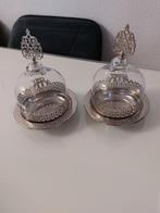 Zilvere decoratie servies voor chocolade of snoep, Verzamelen, Parfumverzamelingen, Ophalen, Zo goed als nieuw, Parfumfles