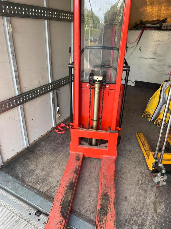 Stapelaar "LOGITRANS", Doe-het-zelf en Verbouw, Palletwagens en Pompwagens, Gebruikt, Ophalen of Verzenden