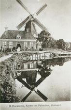 Holwerd repro molen Hoeksema ca. 1975, Ophalen of Verzenden, 1960 tot 1980, Ongelopen, Friesland