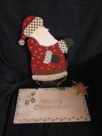 Houten home made kerstman bord, Diversen, Kerst, Ophalen of Verzenden, Zo goed als nieuw
