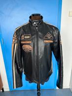 Sluisleder motor jacket. Maat M., Verzenden, Tweedehands, Jas | leer