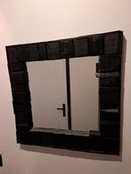 Mooie zwarte spiegel riviera maison, Minder dan 100 cm, Ophalen of Verzenden, Zo goed als nieuw, 50 tot 75 cm