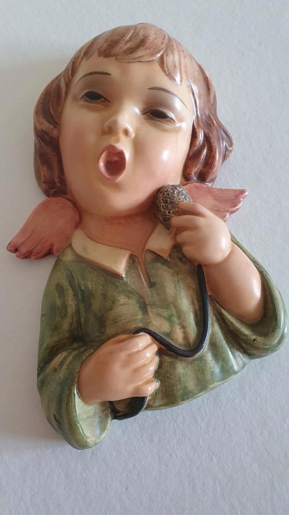 Zingend engeltje ▪︎ engelen hoofd ▪︎ gezicht engel ▪︎ zang, Antiek en Kunst, Curiosa en Brocante, Ophalen of Verzenden