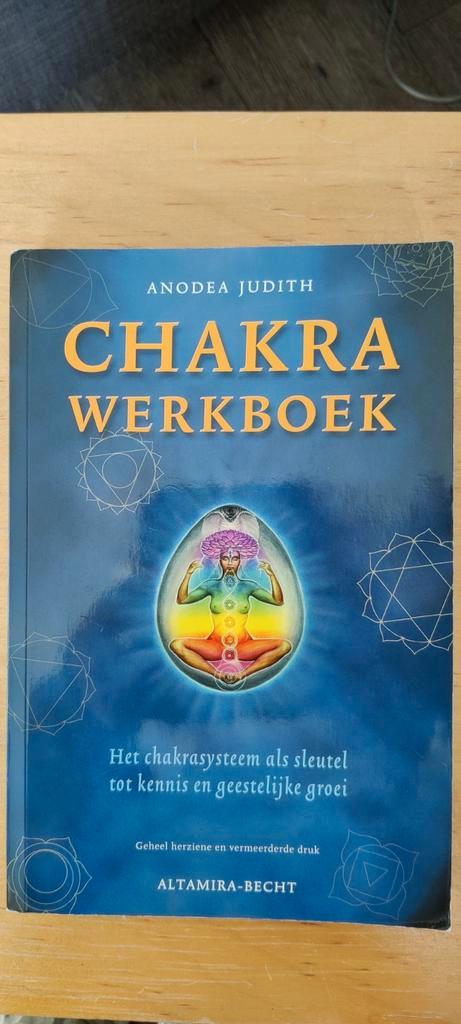 Chakra werkboek Anodea Judith, Boeken, Esoterie en Spiritualiteit, Zo goed als nieuw, Ophalen of Verzenden
