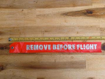 Remove before flight beschikbaar voor biedingen