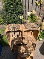 Draadmanden 3 stuks samen €10, Ophalen, Zo goed als nieuw, Rechthoekig, Hout