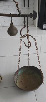 Koperen weegschaal met staal., Antiek en Kunst, Antiek | Koper en Brons, Ophalen, Koper