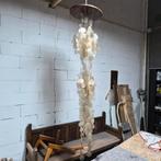 Capiz schelpenlamp "puzzel" jaren 60. Panton hanglamp, Ophalen of Verzenden, Gebruikt, Minder dan 50 cm