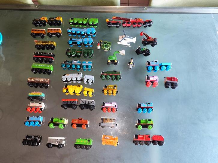 Thomas de Trein, houten treinbaan - Grote Collectie!, Kinderen en Baby's, Speelgoed | Thomas de Trein, Ophalen of Verzenden