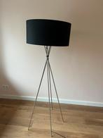 Zwarte design vloerlamp, Huis en Inrichting, Lampen | Vloerlampen, Ophalen, Zo goed als nieuw, Minder dan 100 cm