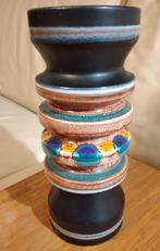 Fraaie vaas Flora Gouda handwerk mooi glazuur, Antiek en Kunst, Ophalen of Verzenden