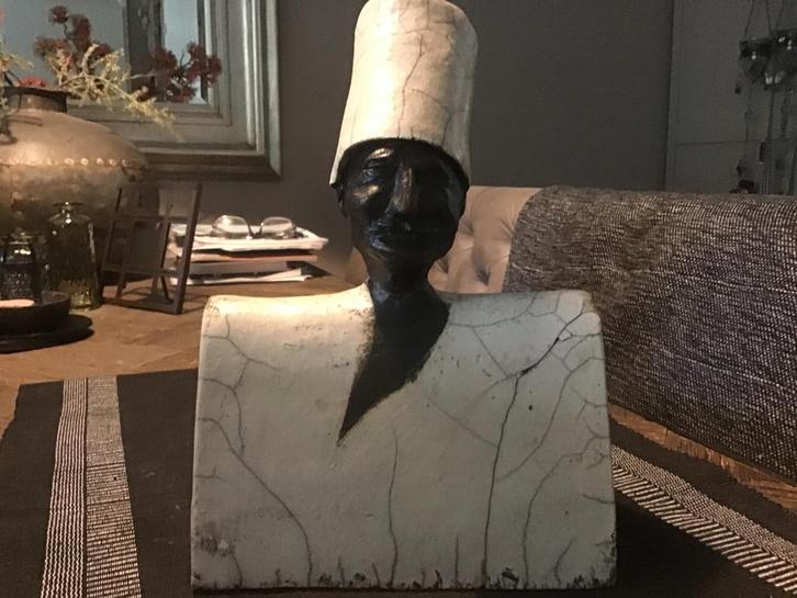 Handgemaakt Beeld - Ambachtelijk Kunstwerk, Antiek en Kunst, Kunst | Beelden en Houtsnijwerken, Ophalen of Verzenden