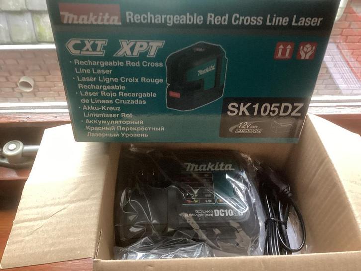 Heb ook SK105DZ laser rood accu BL1050B en oplader DS10SB, Doe-het-zelf en Verbouw, Gereedschap | Overige machines, Nieuw, Ophalen