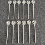12x concorde air france Dessert lepels bestek RVS, Ophalen of Verzenden