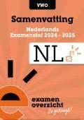 ExamenOverzicht - Samenvatting Examenstof Nederlands VWO, Ophalen of Verzenden, Zo goed als nieuw, VWO, Nederlands