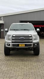 Ford F150 Platinum 4x4 Pickup Crew Cab LPG Airco Cruise, Auto's, Bestelauto's, Gebruikt, Leder, Bedrijf, Vierwielaandrijving
