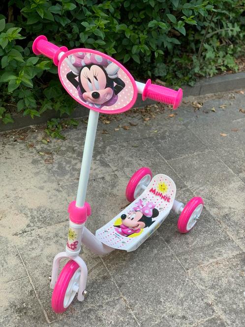 Disney Minnie Mouse 3-wielstep, Fietsen en Brommers, Steps, Zo goed als nieuw, Gewone step, Ophalen
