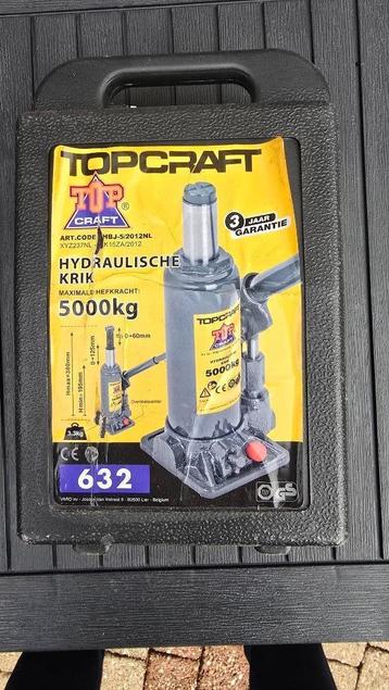 Topcraft hydraulische autokrik 5000KG beschikbaar voor biedingen