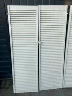 Louvre deurtjes - set van 3, Ophalen, Gebruikt, Minder dan 80 cm, Binnendeur