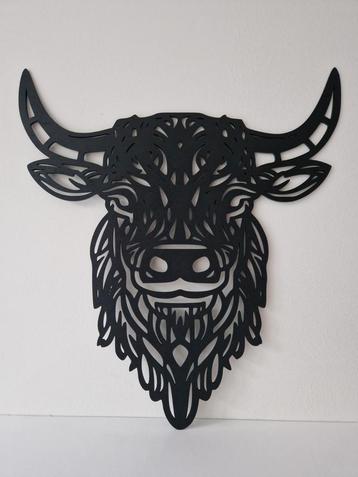 Schtose hooglander wand muur decoratie beschikbaar voor biedingen