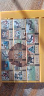 Oud leesplankje  aap noot mies zit een vlek in t midden, Antiek en Kunst, Antiek | Speelgoed, Ophalen of Verzenden