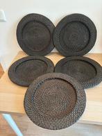 5 grote rieten onderborden, Huis en Inrichting, Woonaccessoires | Onderzetters, Ophalen of Verzenden, Zo goed als nieuw, Glas of Kopje