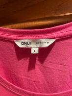 Top fuchsia roze, Only, Maat 42/44 (L), Ophalen of Verzenden, Korte mouw
