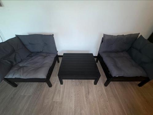 Tuin/balkon setje, Tuin en Terras, Tuinsets en Loungesets, 2 zitplaatsen, Ophalen