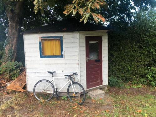 Gratis Houten Tuinhuisje, Tuin en Terras, Tuinhuizen, Gebruikt, Hout, Minder dan 250 cm, 200 tot 400 cm, 2 ramen, Ophalen