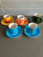 Vintage pagnossin special italië kop en schotel, Huis en Inrichting, Keuken | Servies, Ophalen of Verzenden, Zo goed als nieuw