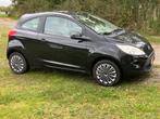 Ford Ka 1.2 51KW 2009 Zwart, Airco, Nap, Auto's, Voorwielaandrijving, 1242 cc, 4 cilinders, 840 kg