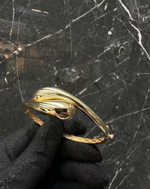 Prachtige 14k gouden armband, Sieraden, Tassen en Uiterlijk, Armbanden, Nieuw, Goud, Ophalen of Verzenden