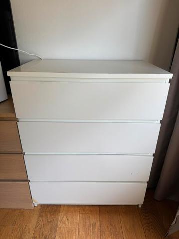 Witte ikea malm ladekast - afbeelding 1