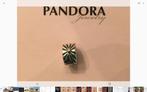 Pandora stoppers, met gouden puntjes. 2 Stuks., Pandora, Ophalen of Verzenden, Zo goed als nieuw, 2 of 3 bedels